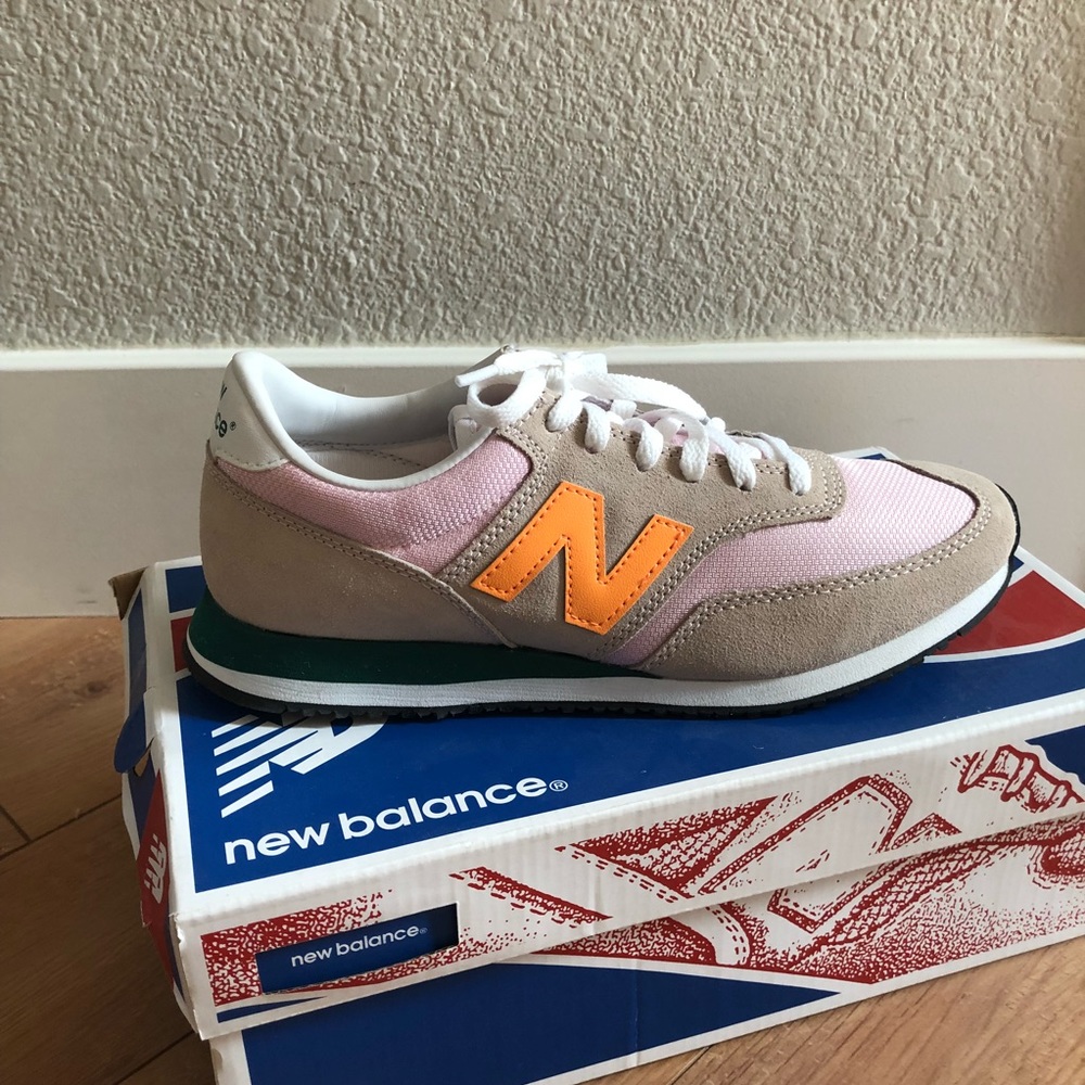 New Balance 620 CW620JD7 Pink/ Beige/Orange shoes